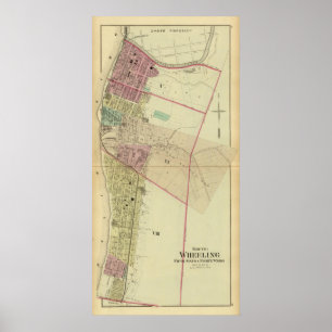 Affiche Salles du sud de roulement, de cinquième, sixième