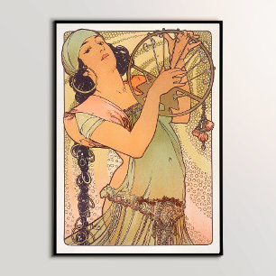Affiche Salomé (1897) par Alphonse Mucha Through a Wall Ar
