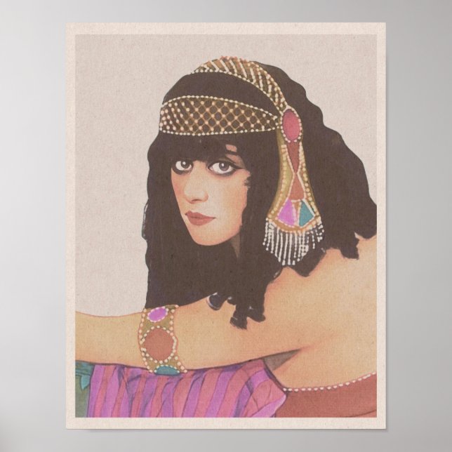 Affiche Salomé (1918) - Enchanteuse de la nuit (Devant)