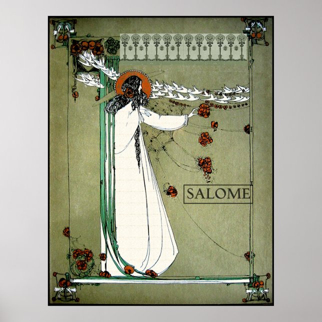Affiche Salome Art Nouveau (Devant)