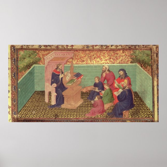 Affiche Salomon dicte les proverbes (Devant)