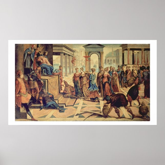 Affiche Salomon et la reine de Saba (Devant)