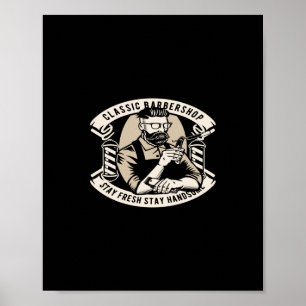 Affiche salon de barbier classique séjour frais séjour bea
