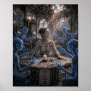 Affiche Salon de spiritisme abandonné / Espoir / Moyen