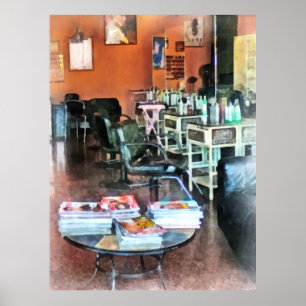 Affiche Salon des cheveux