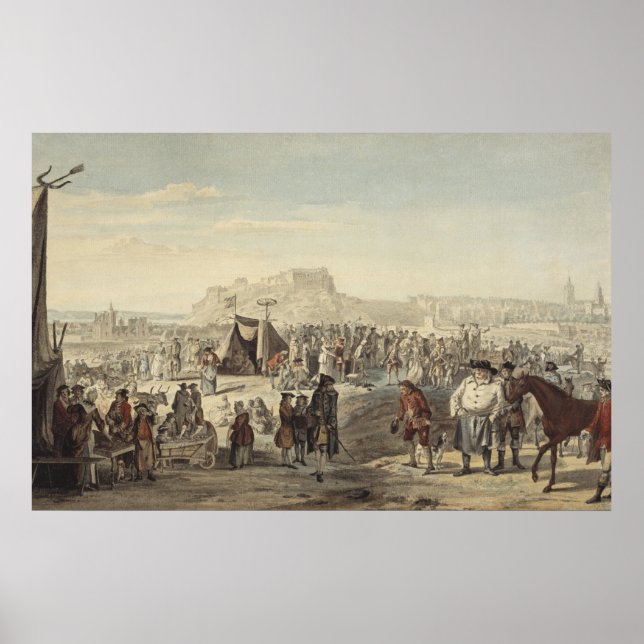 Affiche Salon du cheval - Paul Sandby - c1750 (Devant)