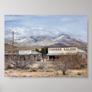 Affiche Salon Pioneer & Goodsprings General Store-Winter