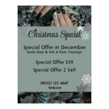 Salon spécial ongle de Noël