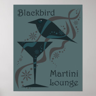 Affiche Salon vintage de Martini