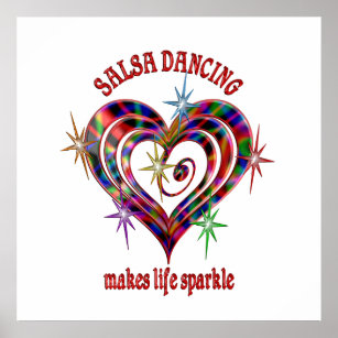 Affiche Salsa Dancing