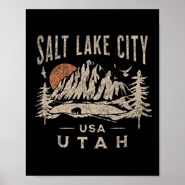 Affiche Salt Lake City  (Devant)