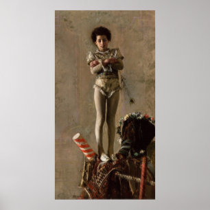 Affiche Saltimbanco par Antonio Mancini