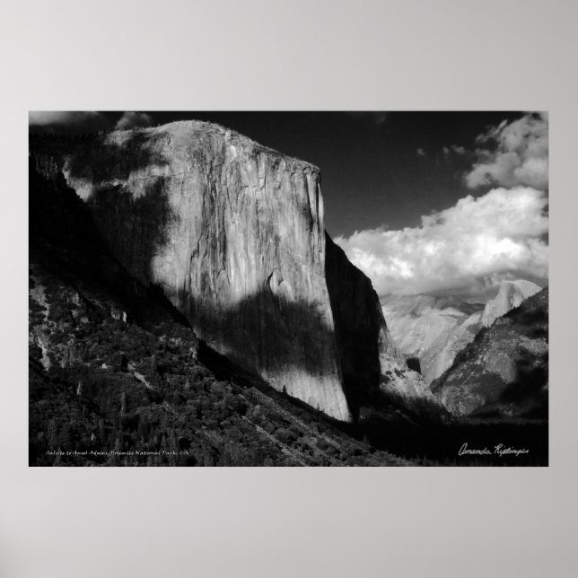 Affiche Salut à Ansel Adams (Devant)