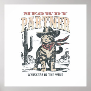 Affiche Salut associé Cowboy Chat