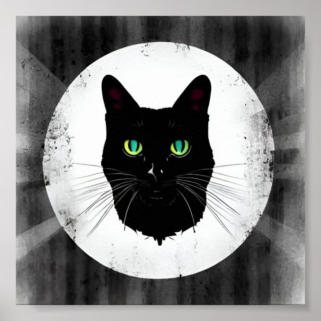 Affiche Salut ! Chat ! (Devant)