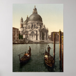 Affiche Salut I, Venise, Italie de della Santa Maria