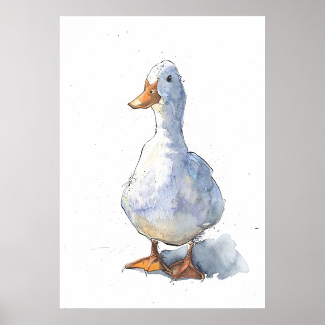 Affiche Salut White Duck (Devant)