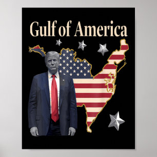 Affiche Salutation Chill Du Golfe De L'Amérique Américaine
