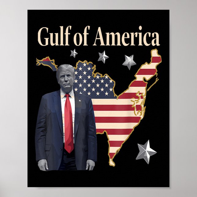 Affiche Salutation Chill Du Golfe De L'Amérique Américaine (Devant)