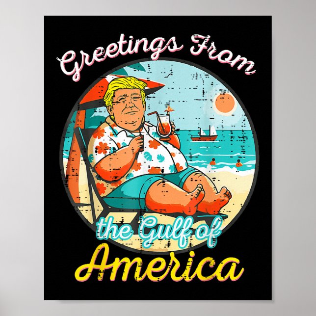 Affiche Salutation Chill Du Golfe Des Etats-Unis _1 (Devant)