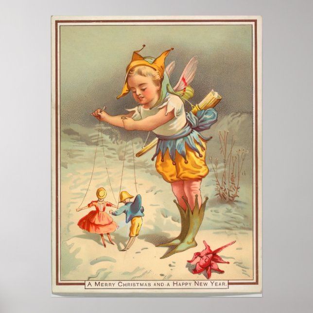 Affiche Salutation de Noël (Devant)