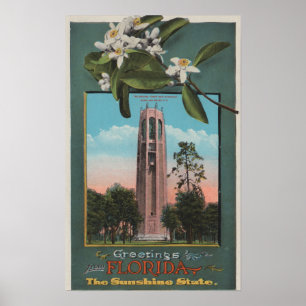 Affiche Salutations de Floride & Photo du chant