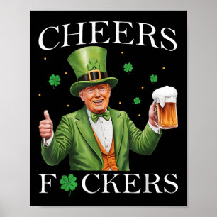 Affiche Salutations Pour Le Jour de la Saint Patrick Drôle