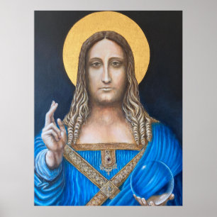 Affiche Salvator Mundi 