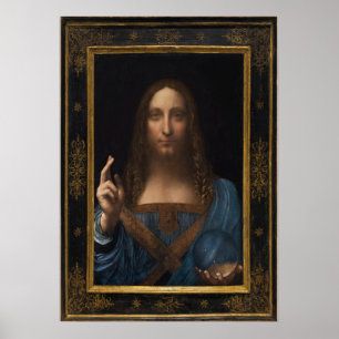AFFICHE SALVATOR MUNDI