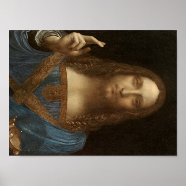 Affiche Salvator Mundi by Leonardo da Vinci (Devant)