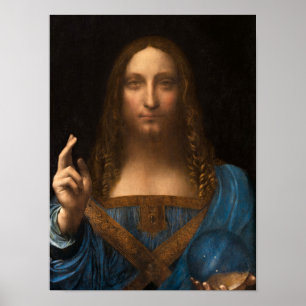 Affiche Salvator Mundi by Leonardo da Vinci