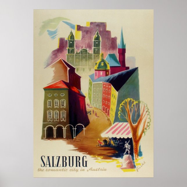 AFFICHE SALZBURG (Devant)