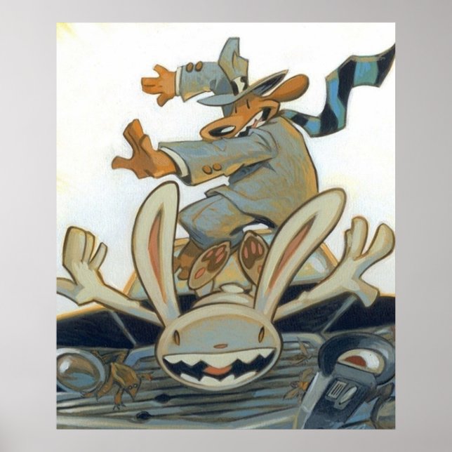 Affiche Sam et Max (Devant)