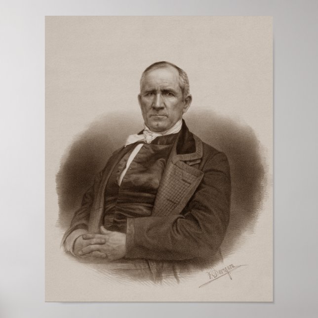 Affiche Sam Houston Portrait (Devant)