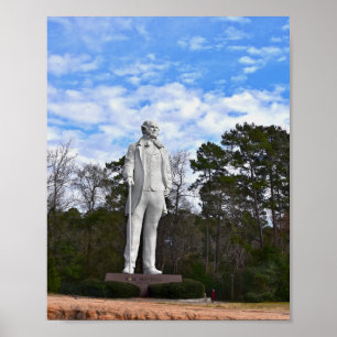 Affiche Sam Houston Statue, Texas