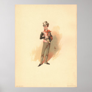 Affiche Sam Weller des Pickwick Papers