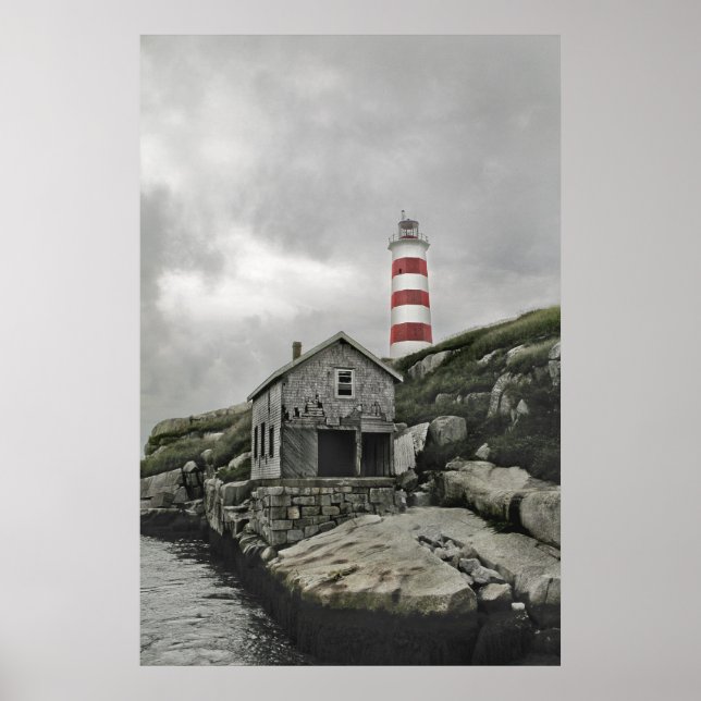 Affiche Sambro Light — Le plus ancien phare d'Amérique du  (Devant)