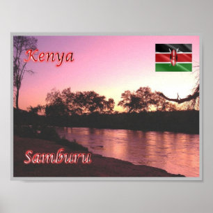 Affiche Samburu - Kenya -