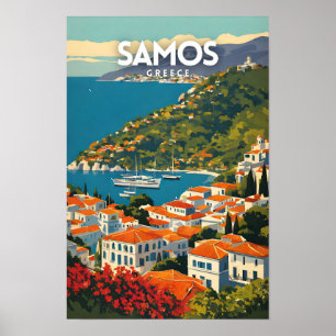 Affiche Samos Grèce