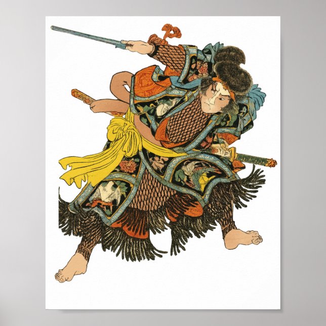 Affiche Samouraï (Devant)