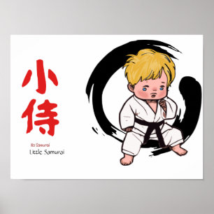 Affiche Samouraï de petite taille