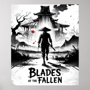 Affiche Samouraï des ruines d'Ashen