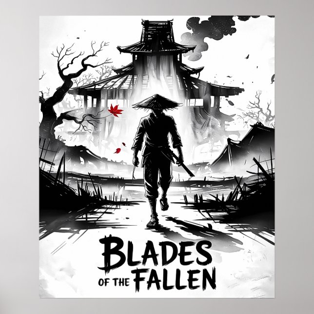 Affiche Samouraï des ruines d'Ashen (Devant)