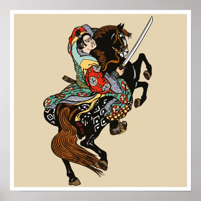 Affiche Samouraï horseman (Devant)