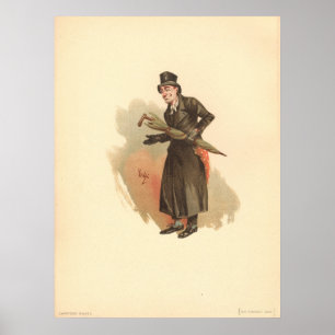 Affiche Sampson Brass, Kyd, Dickens The Old Curiosity Shop