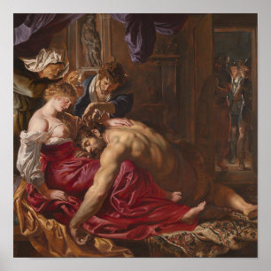 Affiche Samson et Delilah par Peter Paul Rubens