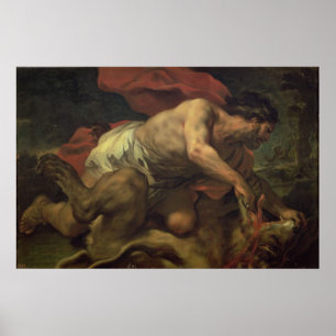 Affiche Samson et le Lion