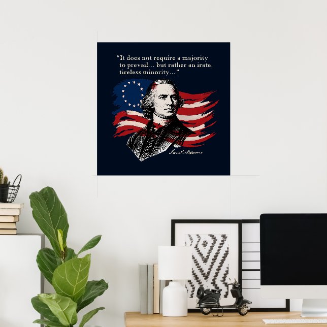 Affiche Samuel Adams (Bureau à domicile)