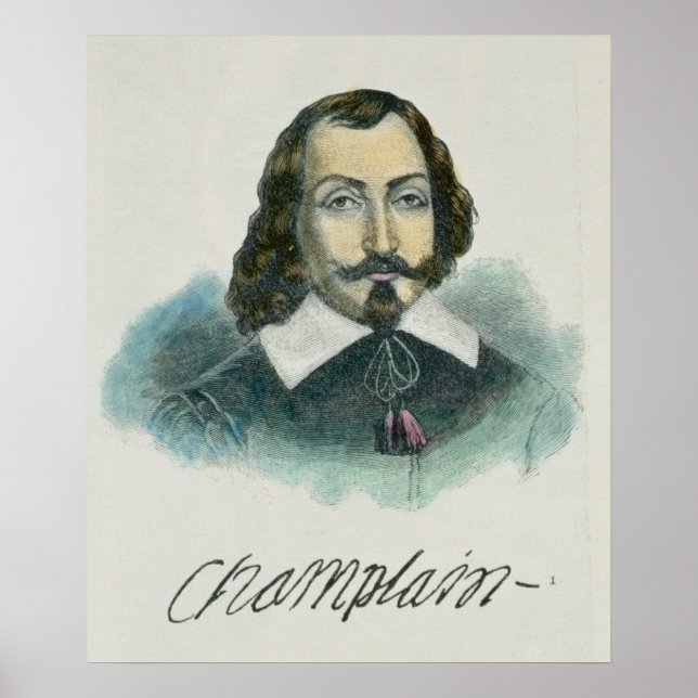 Affiche Samuel de Champlain (Devant)