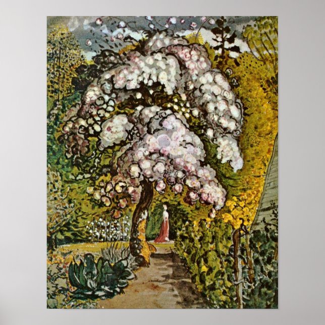 Affiche Samuel Palmer - Jardin à Shoreham (Devant)